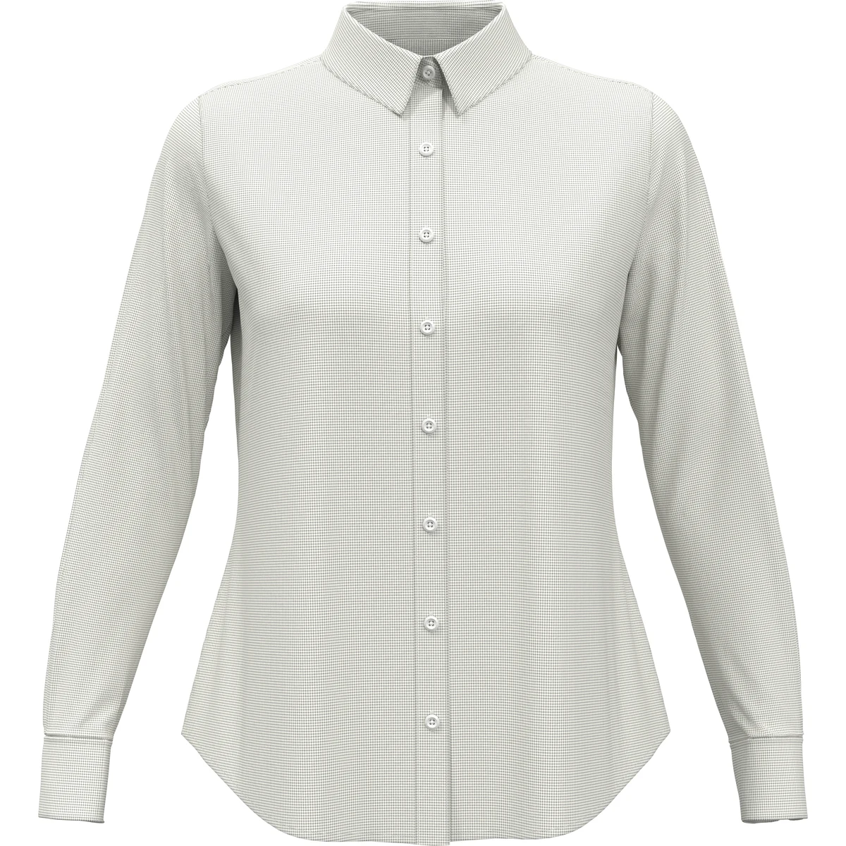 Women's Mini Grid Woven Shirt 1