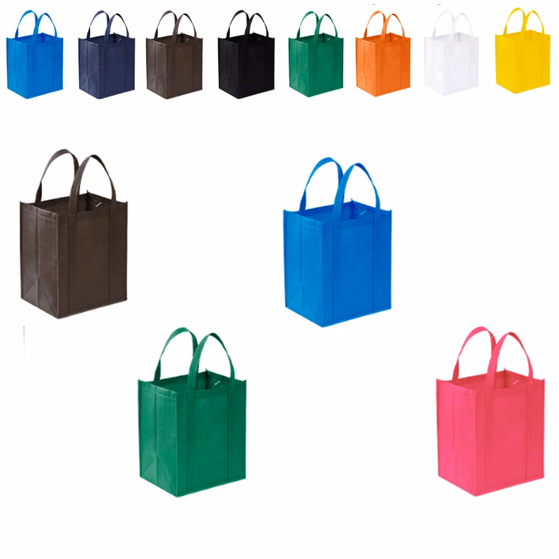 Large Non-Woven Grocery Tote Bag