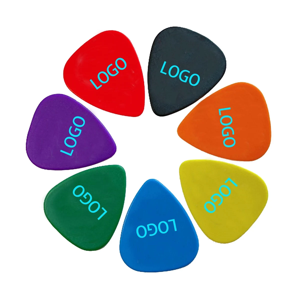 Classic Smooth Celluloid Guitar Pick 1