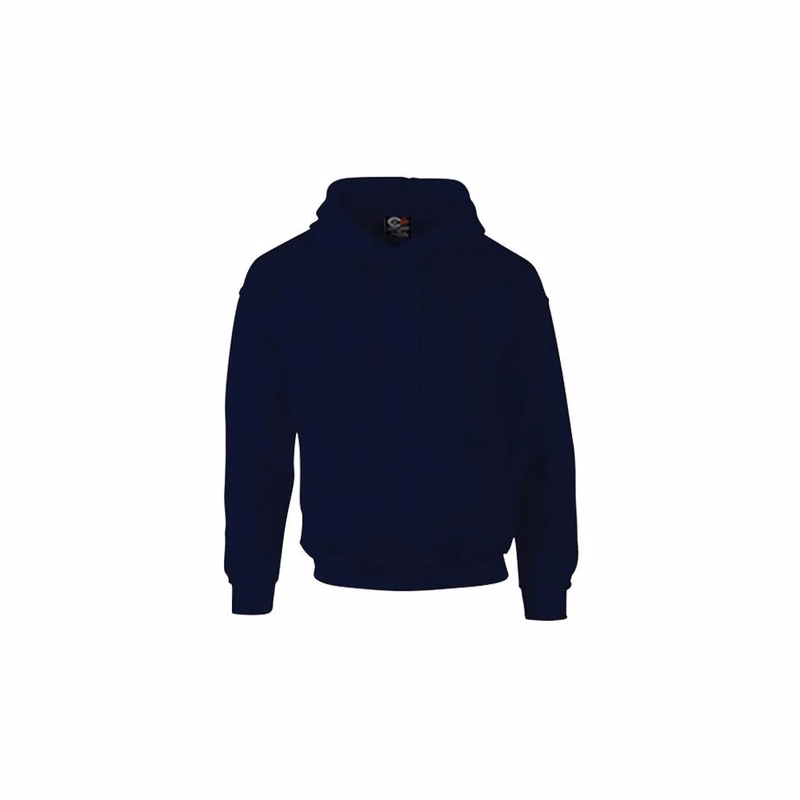 Cotton Plus Hoodie Sweatshirts - Navy Large