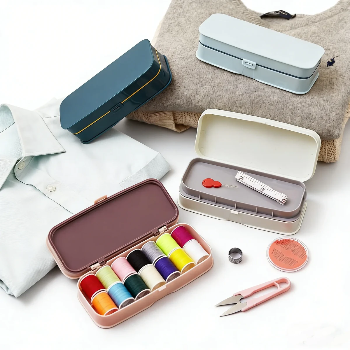 Portable Classic Full Function Compacted Sewing Kit 1