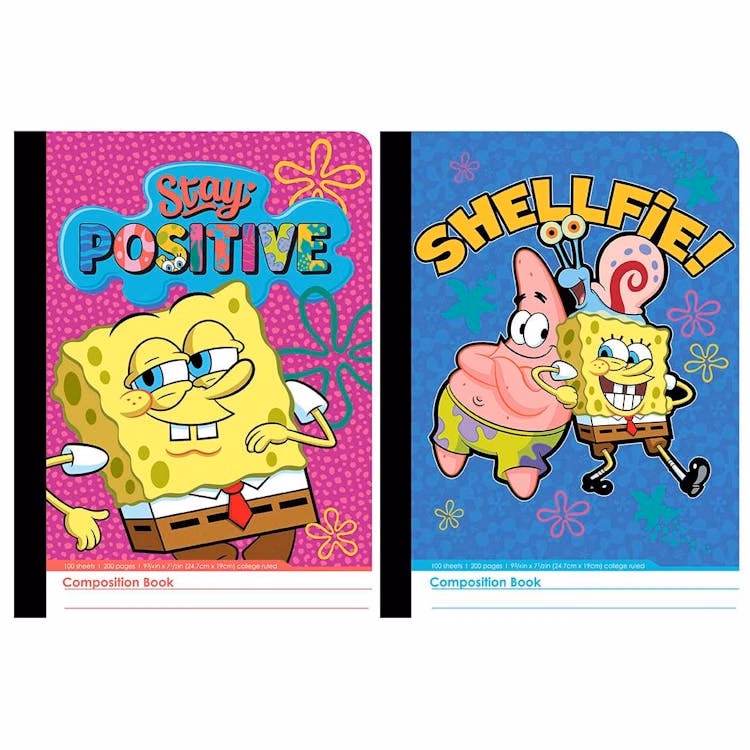 SpongeBob Composition Notebooks - Assorted