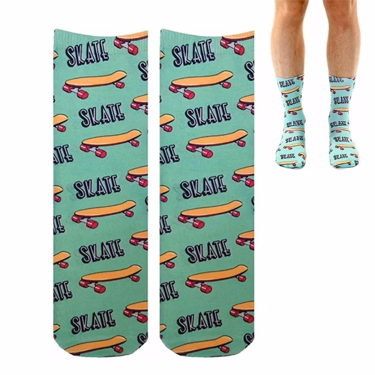 3D Printed Graphic 12" Tube Socks