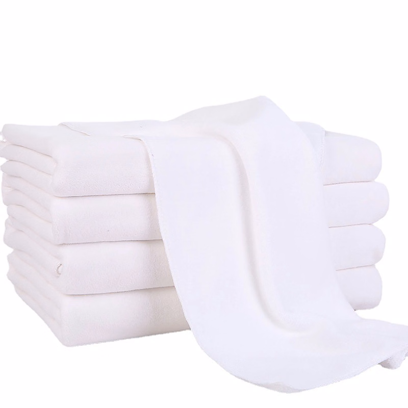 Cotton White Bath Towel