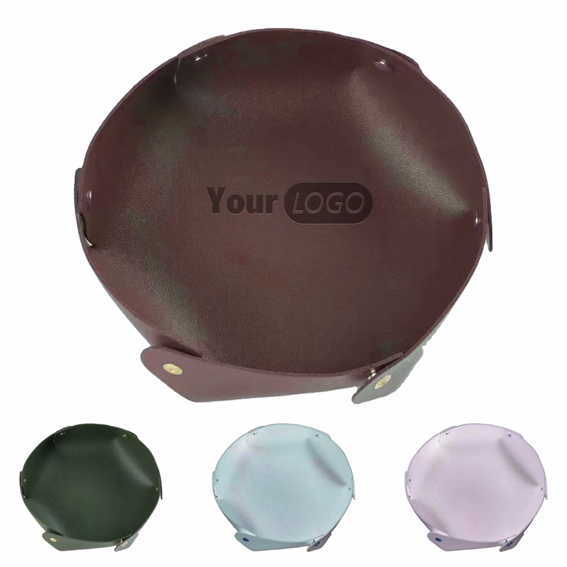 Pvc Durable Circular Foldable Storage Tray ?C Thick And Versatile