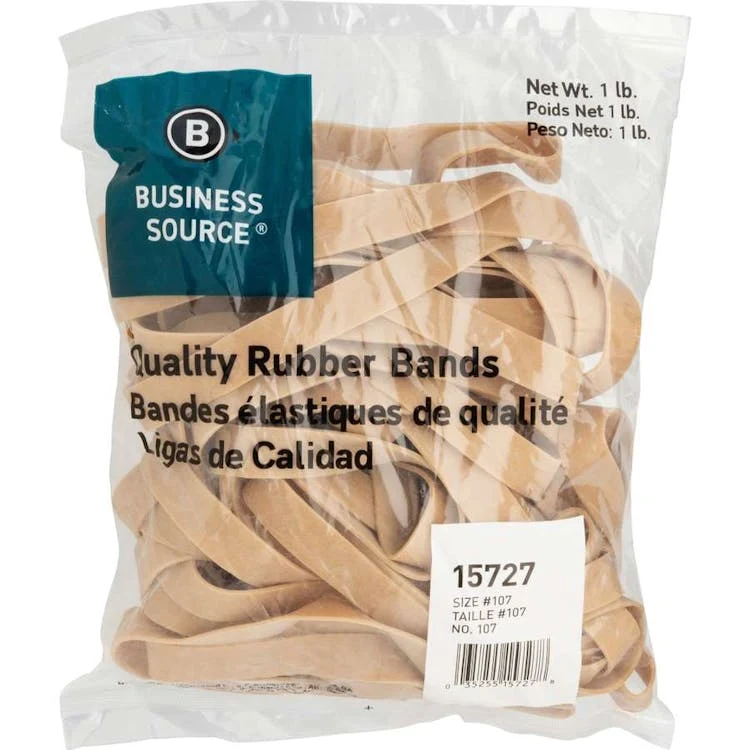 Office Rubber Bands - Crepe 1 lb. 40 Pack 1