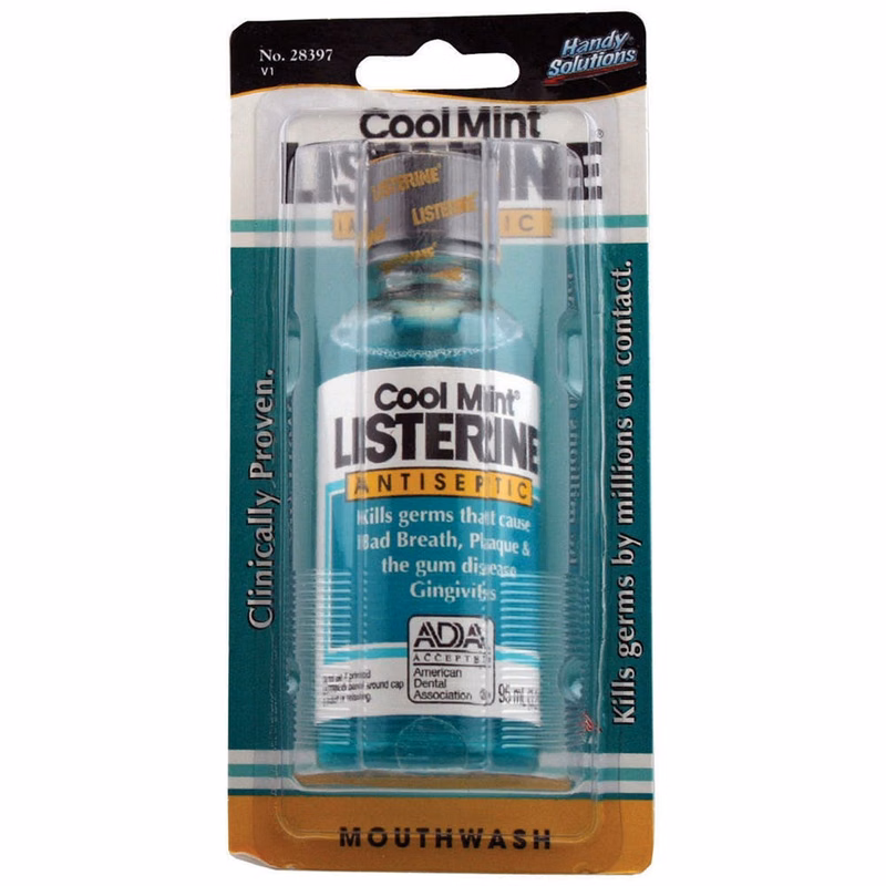 Listerine Cool Mint Mouthwash - 3.2 oz