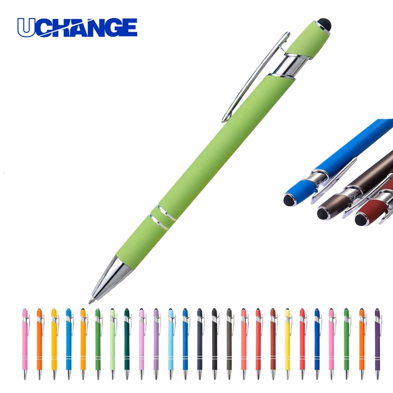 Soft Touch Metal Ballpoint Pen