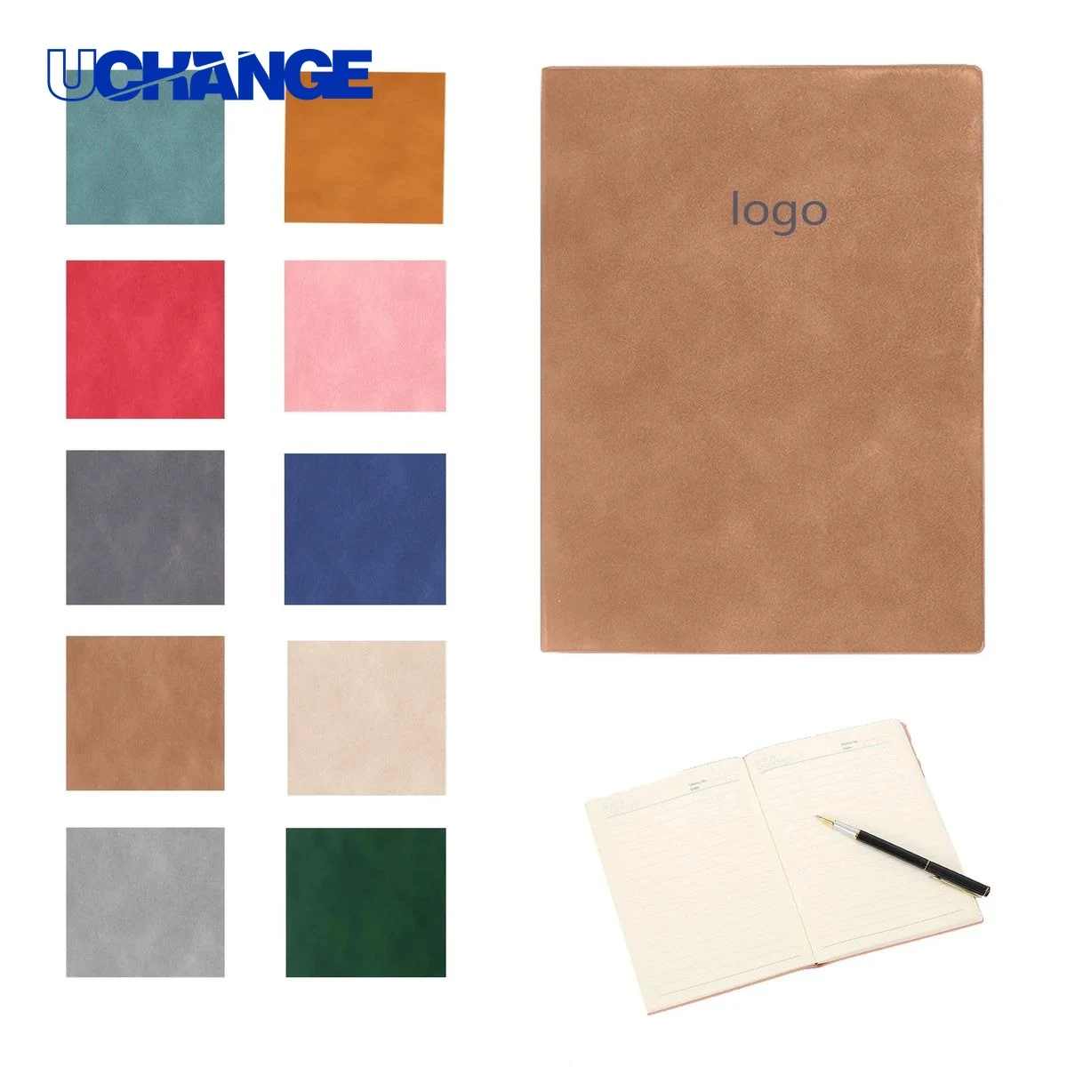 Leatherette A5 Notebook Journal 1