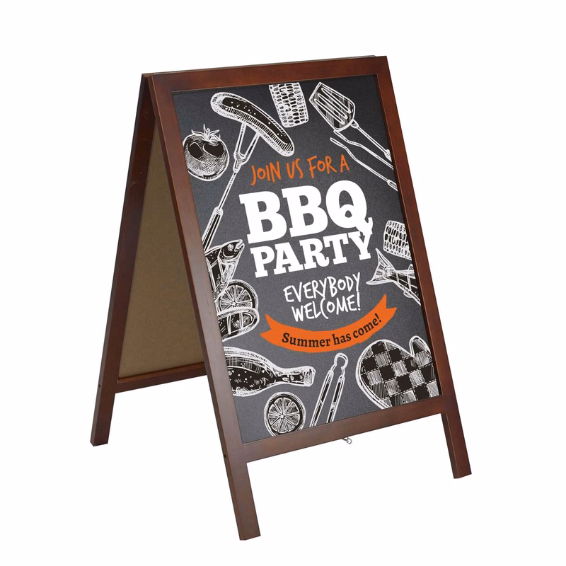 Menu Board Chalkboard A-Frame Kit