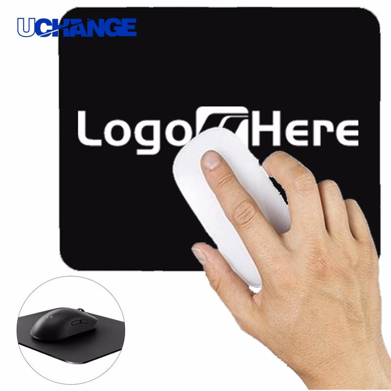 All-Black Desktop Mouse Pad