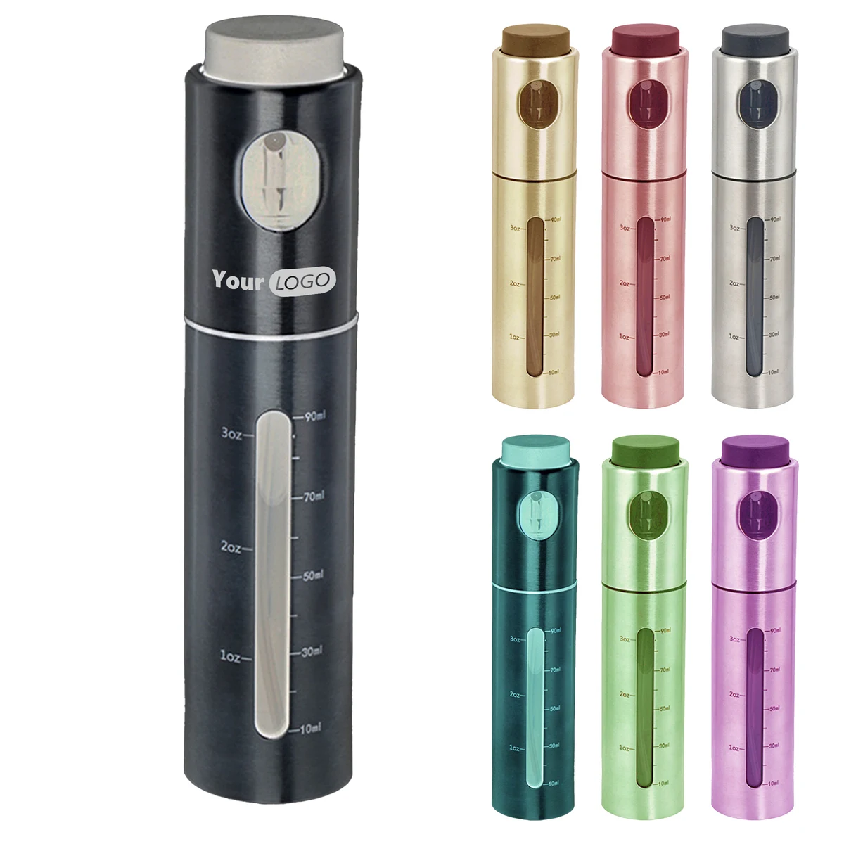 Stainless Steel Transparent Fuel Injector Without Hanging Oil 1