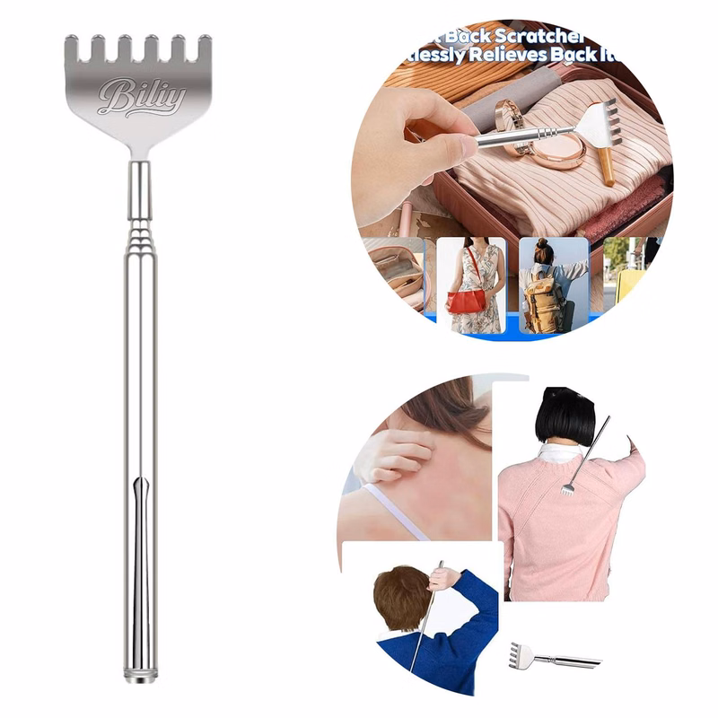Extendable Stainless Steel Back Scratcher