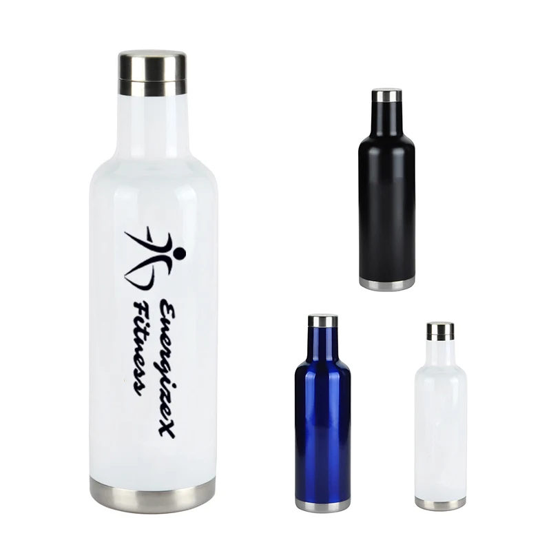 25.3 oz/750 ML Stainless Steel Wine Bottle 1