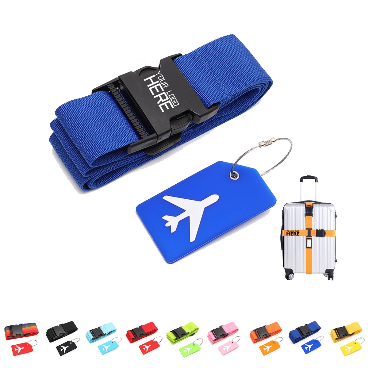Luggage Strap With Tag 1