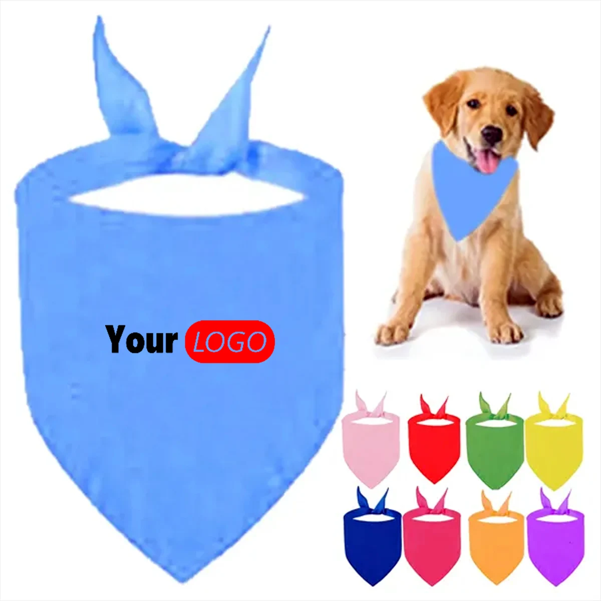 Pet Collar Bandana Bib ?C Full Color, MOQ 50 1