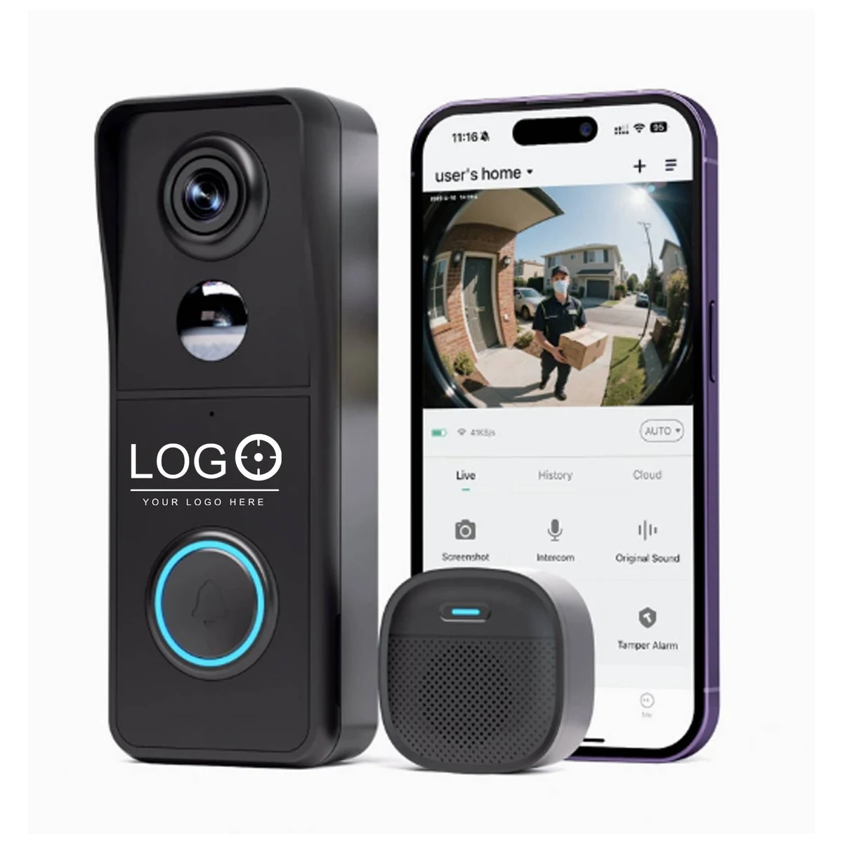 Smart Wireless Video Doorbell 1