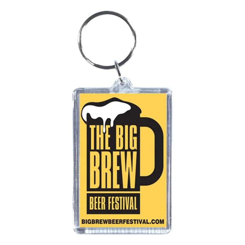 Rectangle Acrylic Keytag (1 7/8"x2 3/4") 1