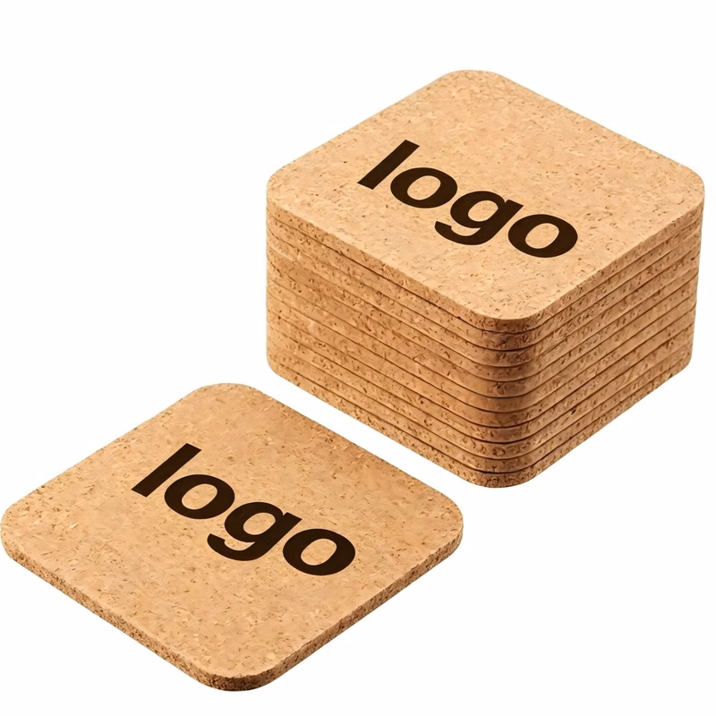 Square Cork Drink Coaster