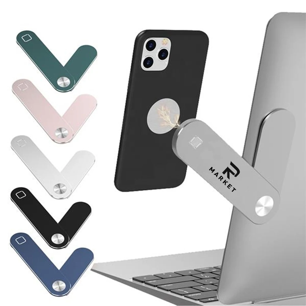 Magnetic Phone Holder for Laptop sandblasting process 1