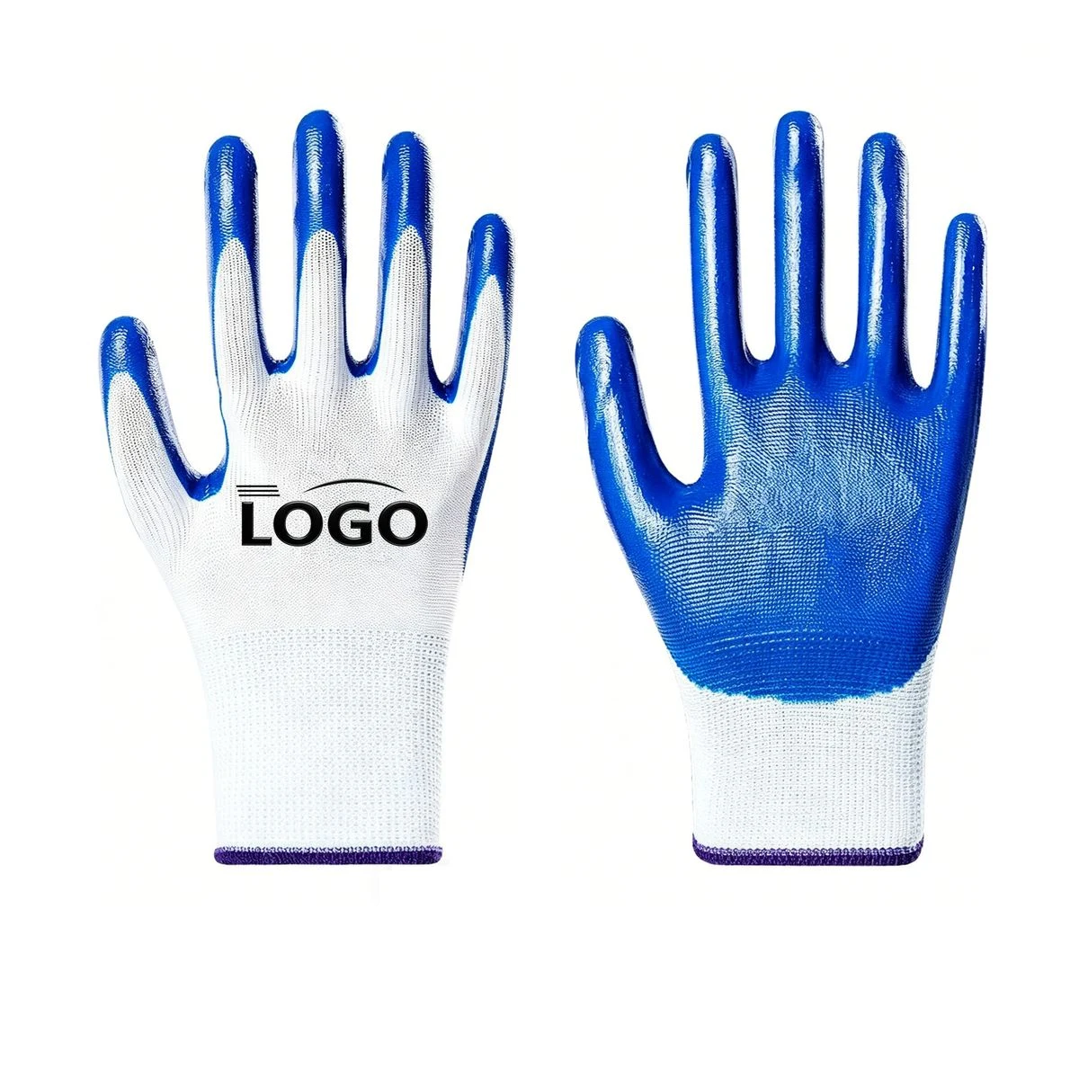 Promotional Work Safety Gloves With Nitrile Coating 1