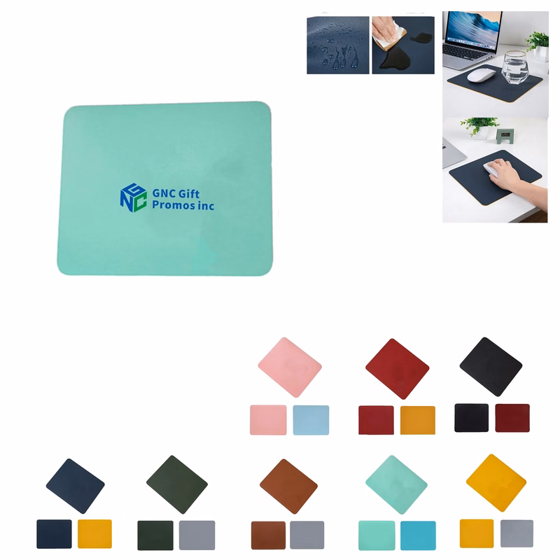 Square Leather Mouse Pad