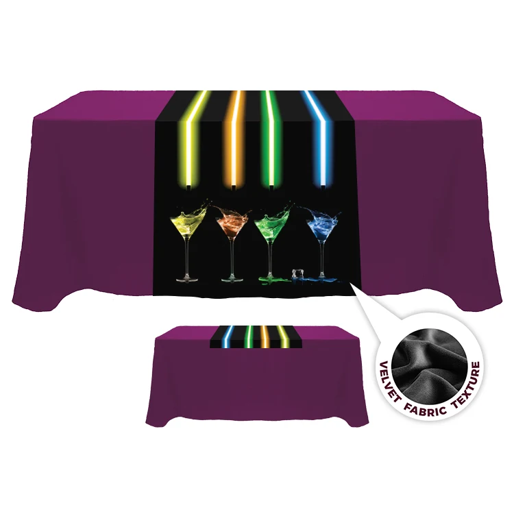 30" x 60" Velvet Table Runner 1