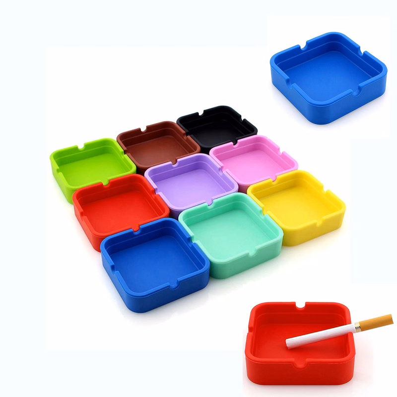 Square Collapsible Ashtray