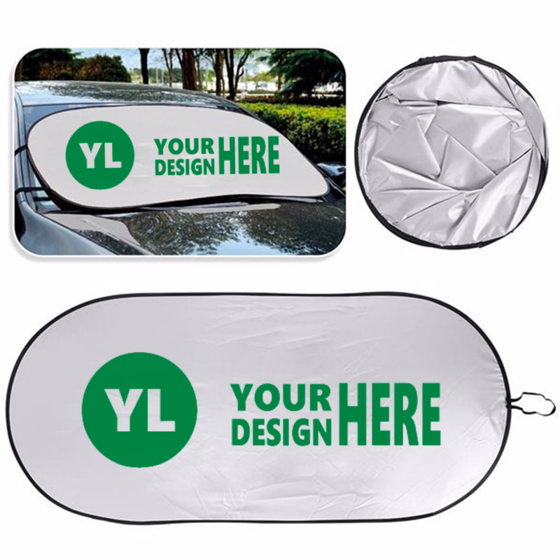 Single Panel Spring Loop Sunshade 51" x 24"
