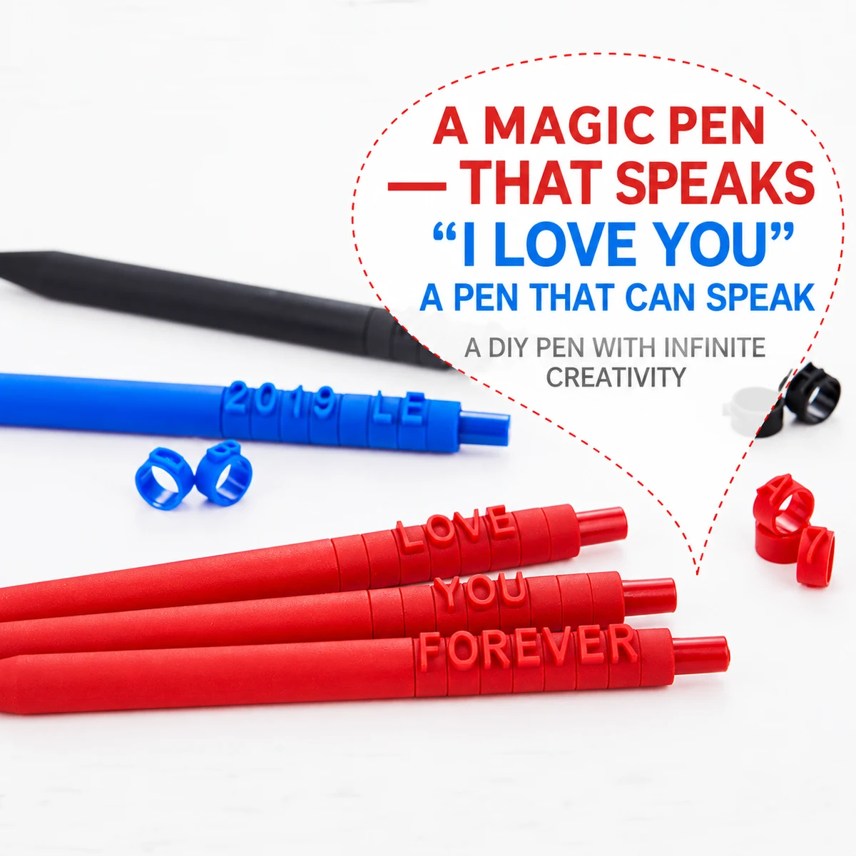 Diy Letter Ballpoint Pens 1
