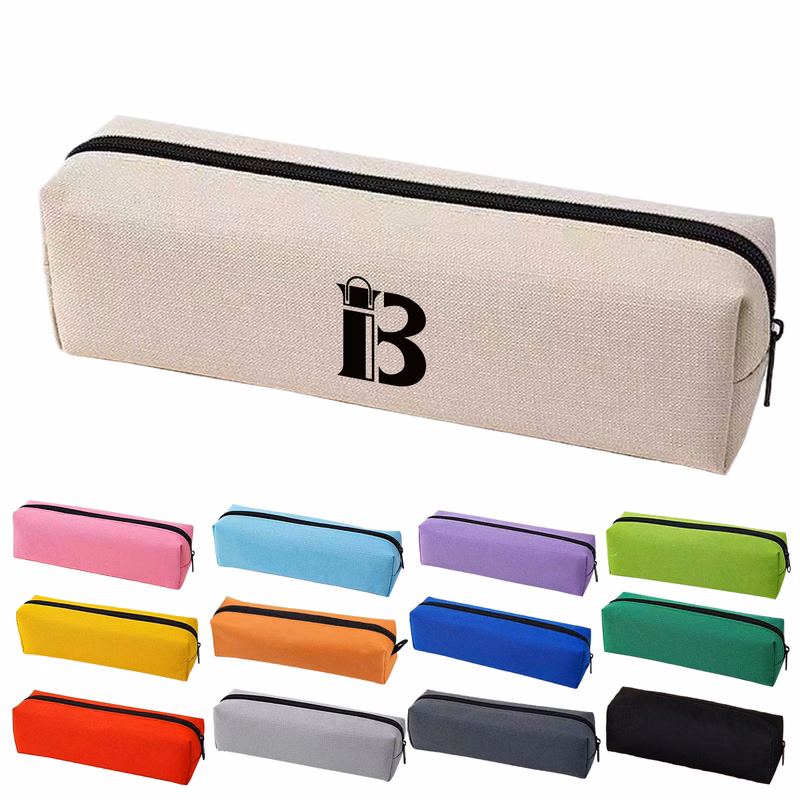 Zipper Closure Oxford Pencil Case