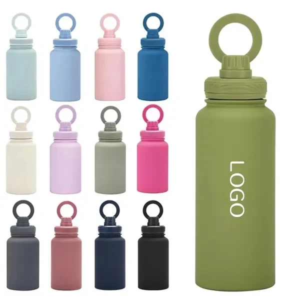 Stainless Steel Magnetic Phone Mount Water Bottle Holder 1