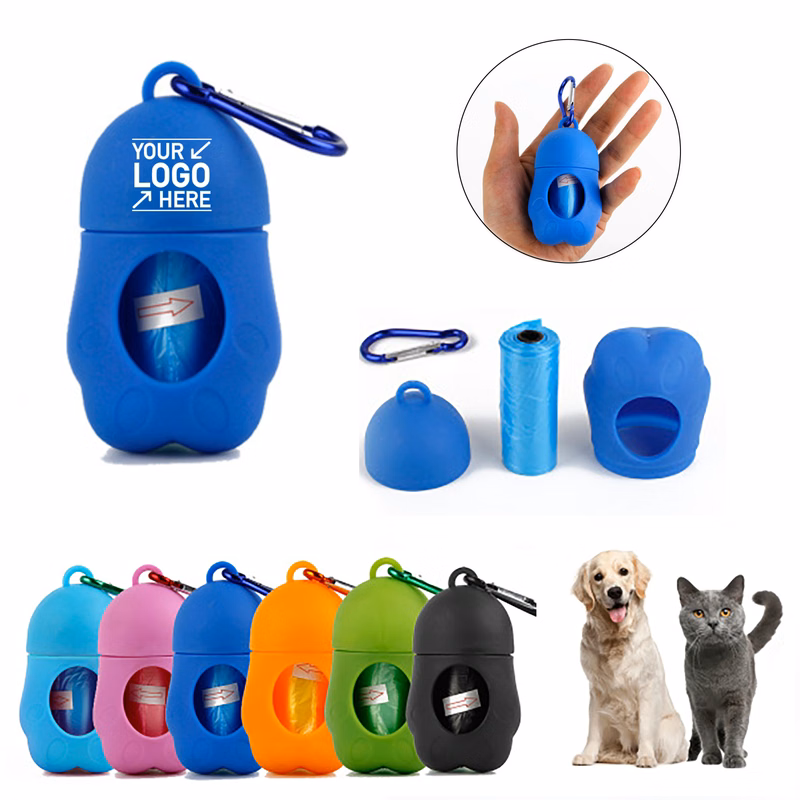 Feet Shape Portable Pet Garbage Bags