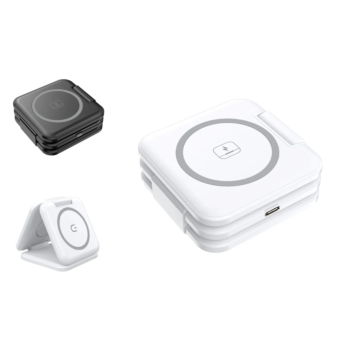 Magnetic 3-in-1 wireless fast charging 1