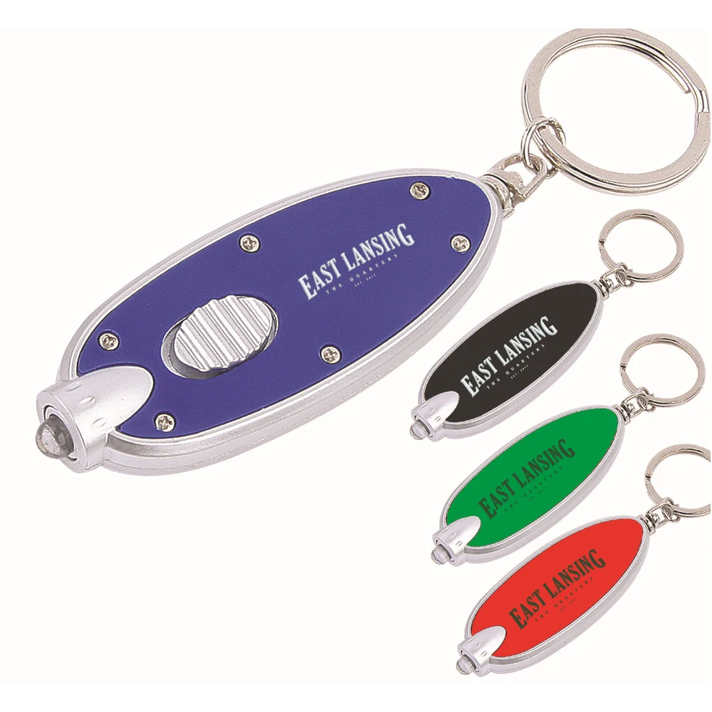 Oval Led Key Chain 1