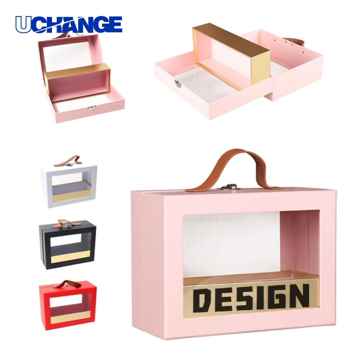 Square Gift Box with PVC Window 1