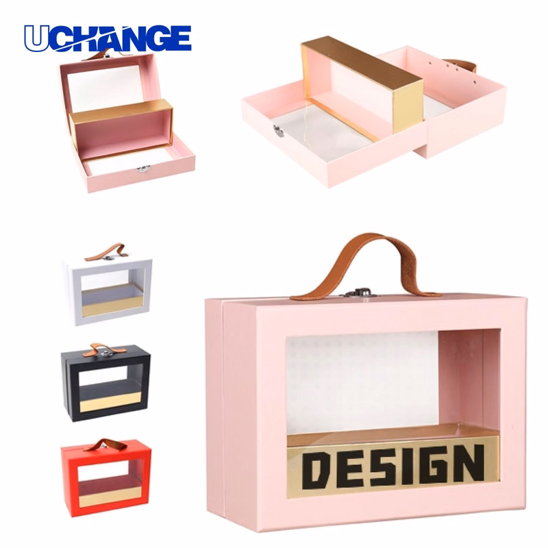 Square Gift Box with PVC Window