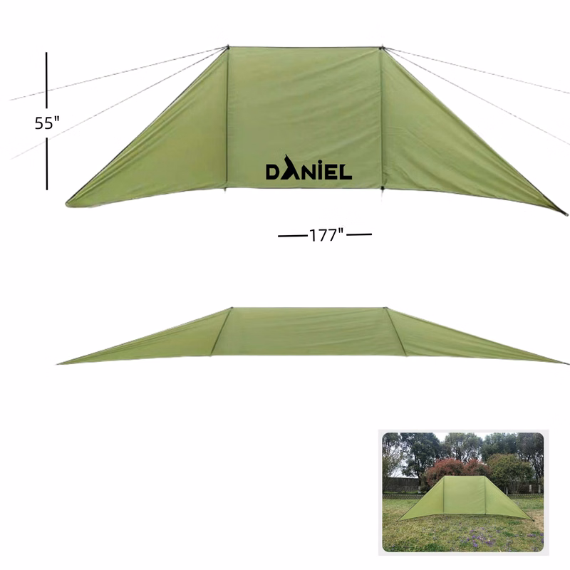177" x 55" Trapezoidal Wind Protection