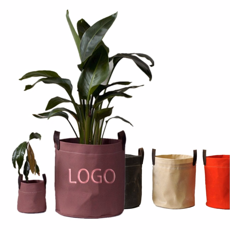 Extra Thick Waterproof Leather Flower Pot