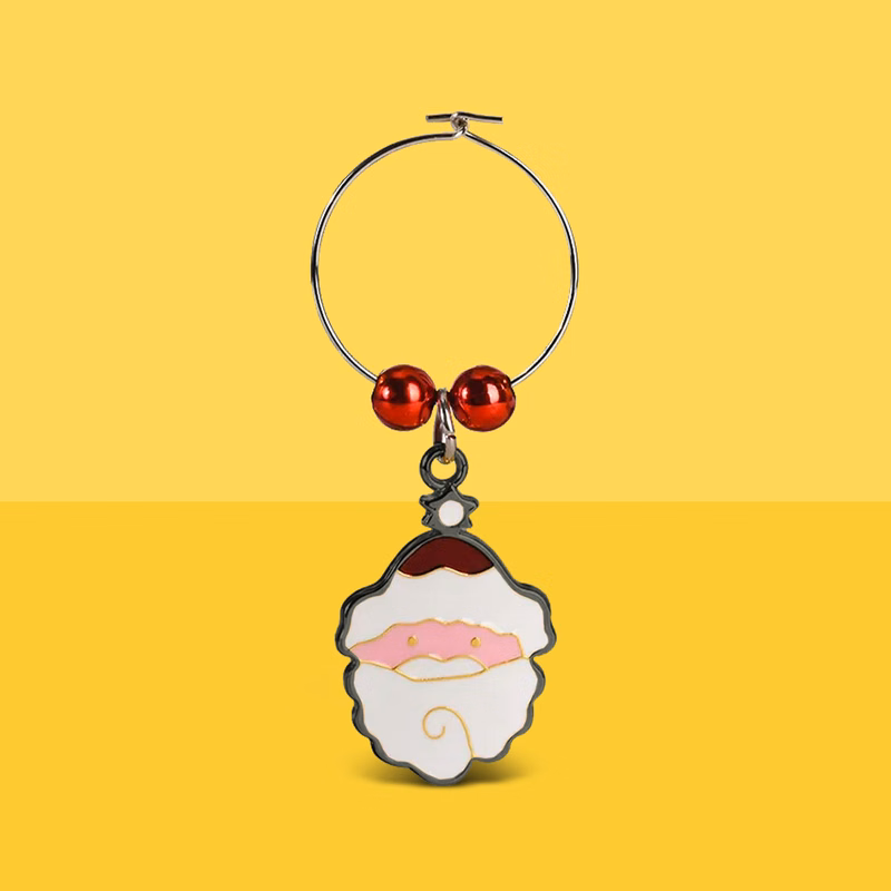 Soft Enamel Wine Charms 0.75"
