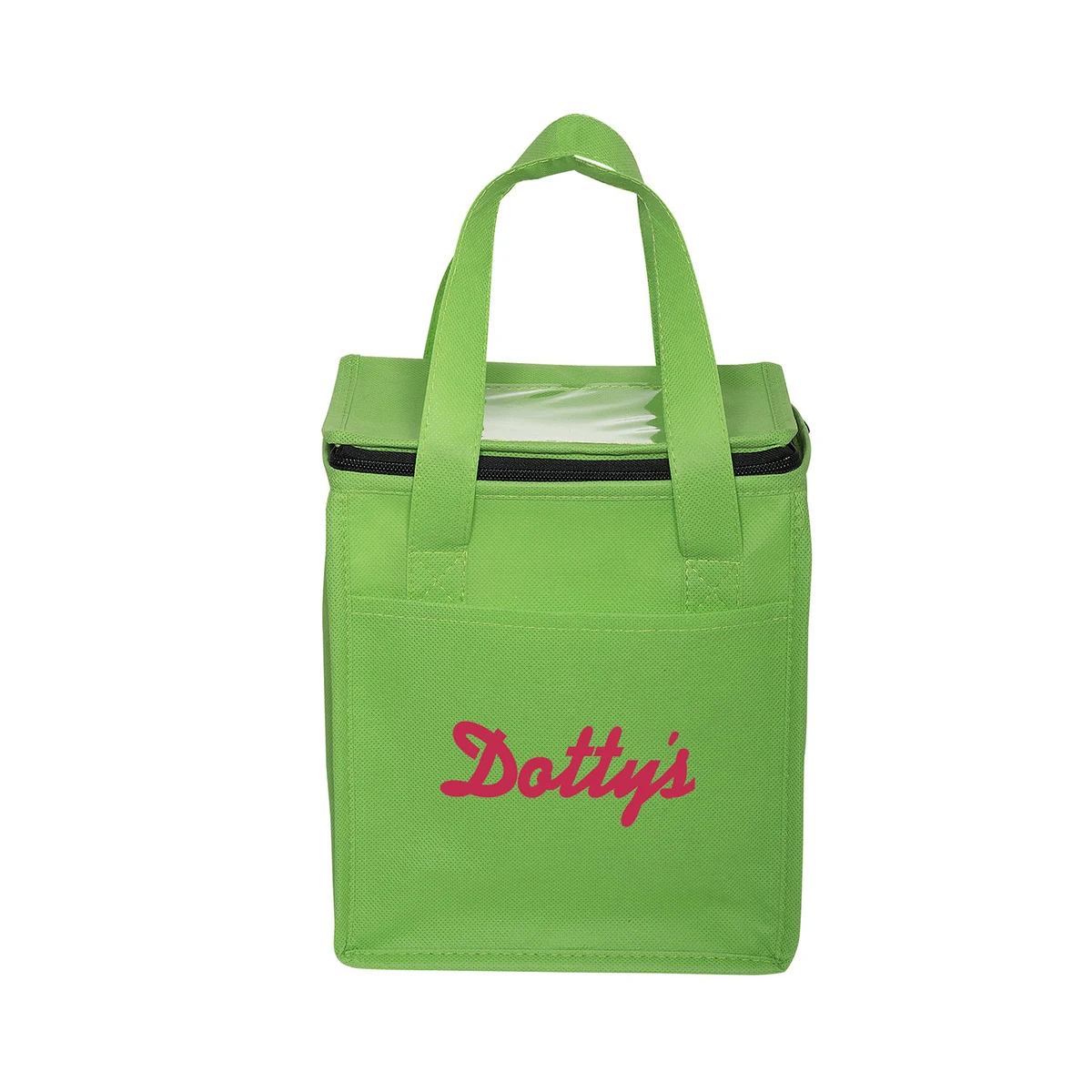 Non-Woven Cubic Lunch Cooler Bag With ID Slot 1