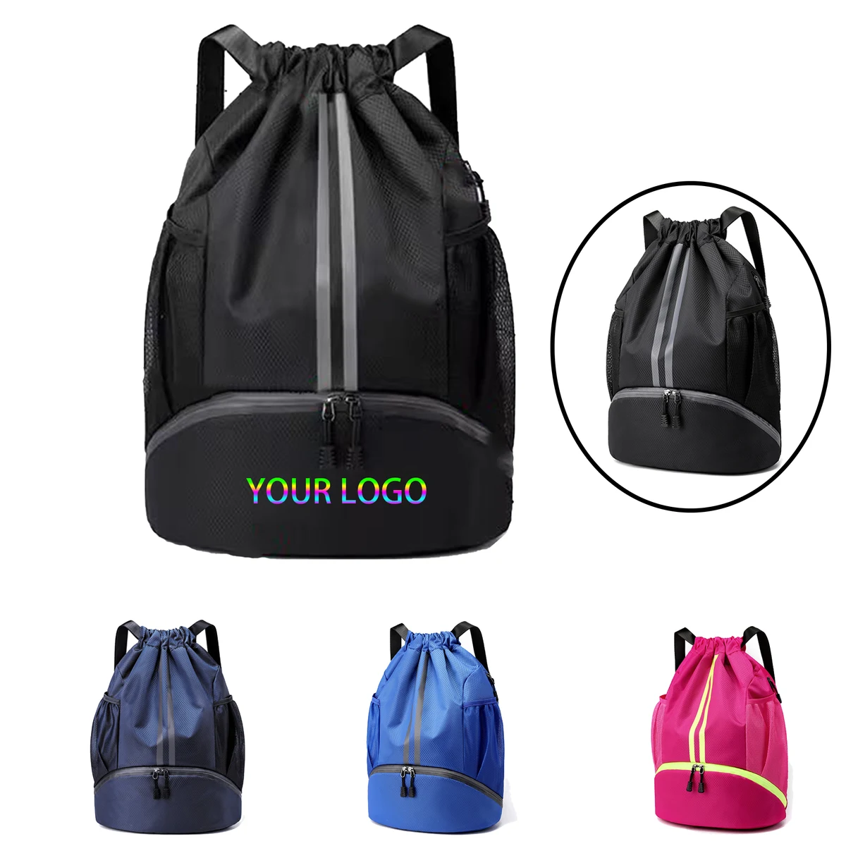 MOQ 20 PCS Compact Travel Gym Bag 1