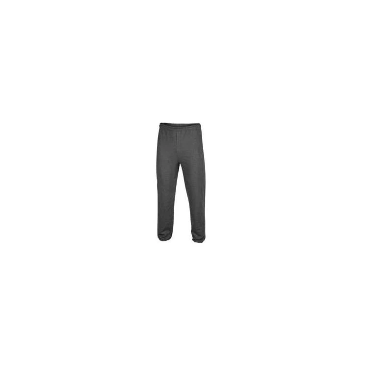 Elastic-Bottom Sweatpants Dark Heather 2X 1