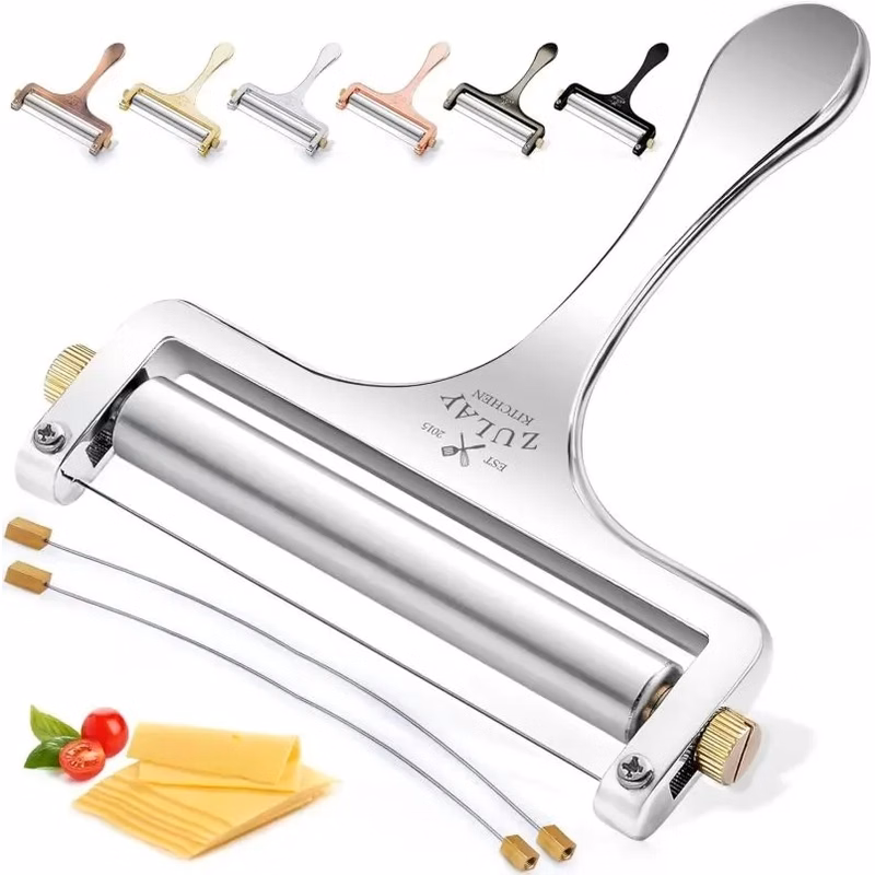 Stainless Steel Adjustable Handheld Cheese Slicer Tool