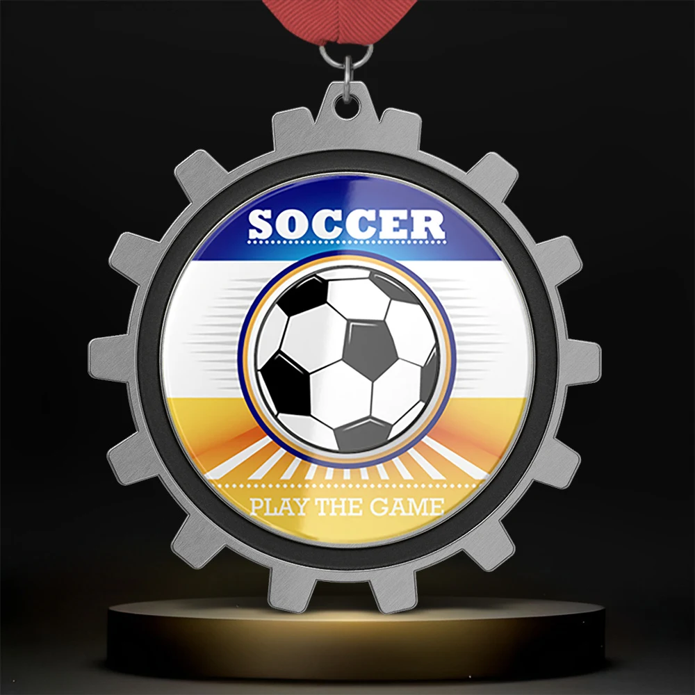 2" UV Printed Award Medals 1
