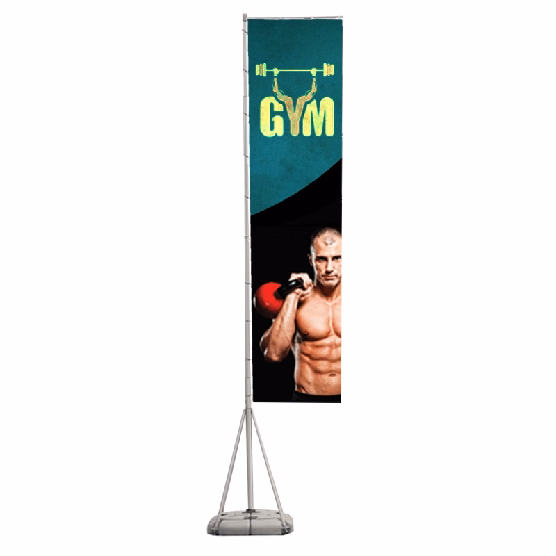 Giant Flag™ 23' Outdoor Advertising Large Flag Single-Sided Imprint