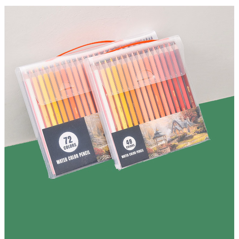 Pencilswith color coordinated barrels matching each color