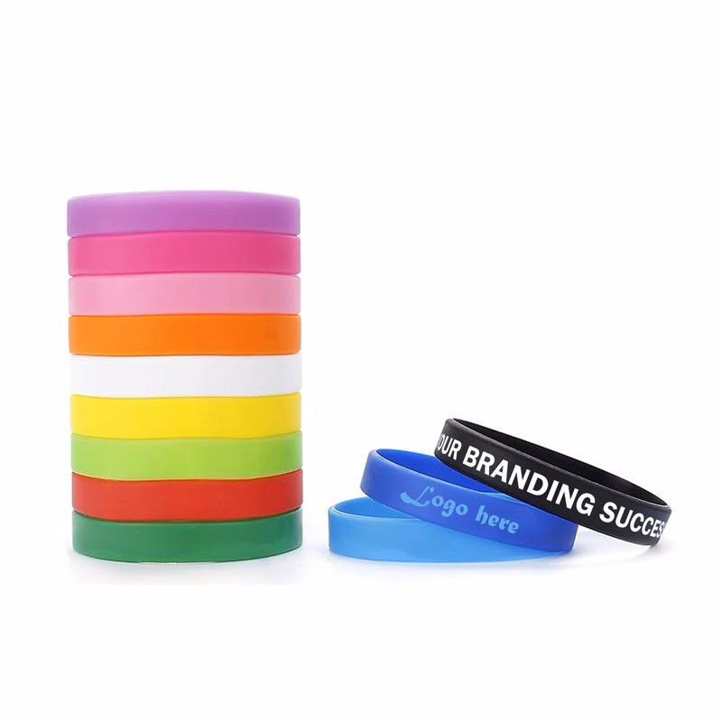 Customizable Color Silicone Wristband