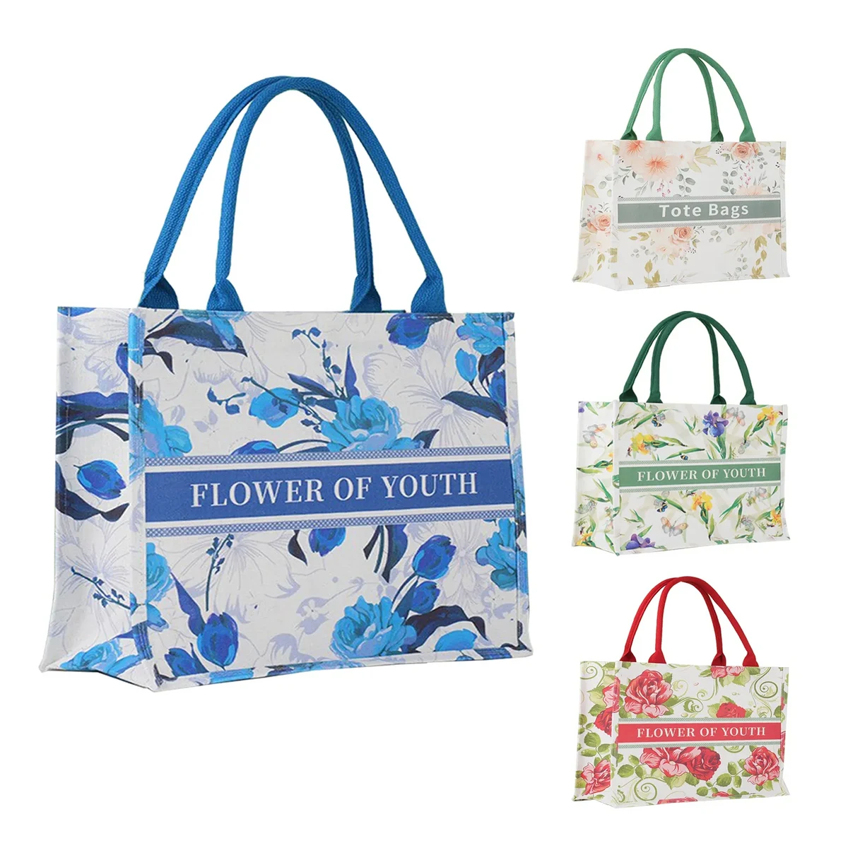 Reusable Grocery Canvas Shopping Bags 1