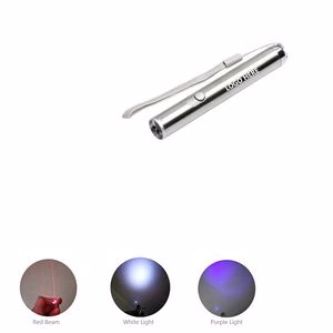 Portable Mini Flashlight With 3 Light Modes With Wristband
